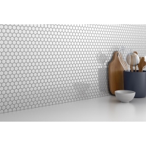 CONFETTI II - 1X1/12X12, WHITE, GLOSSY/MATTE